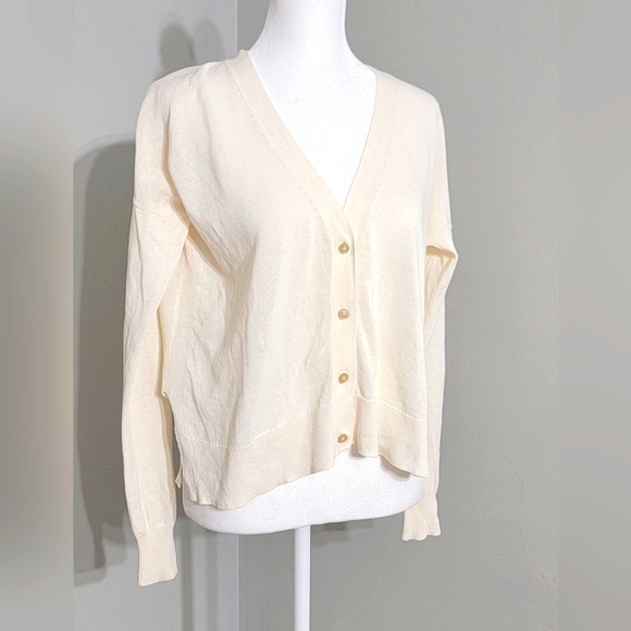 Madewell Sweaters - Madewell Cream Cardigan Women's Size XS